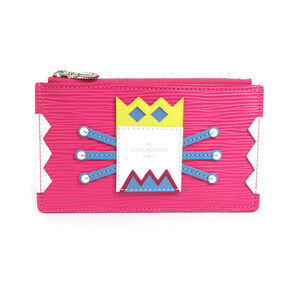 Louis Vuitton Tribal Mask Wallet Epi Pivoine